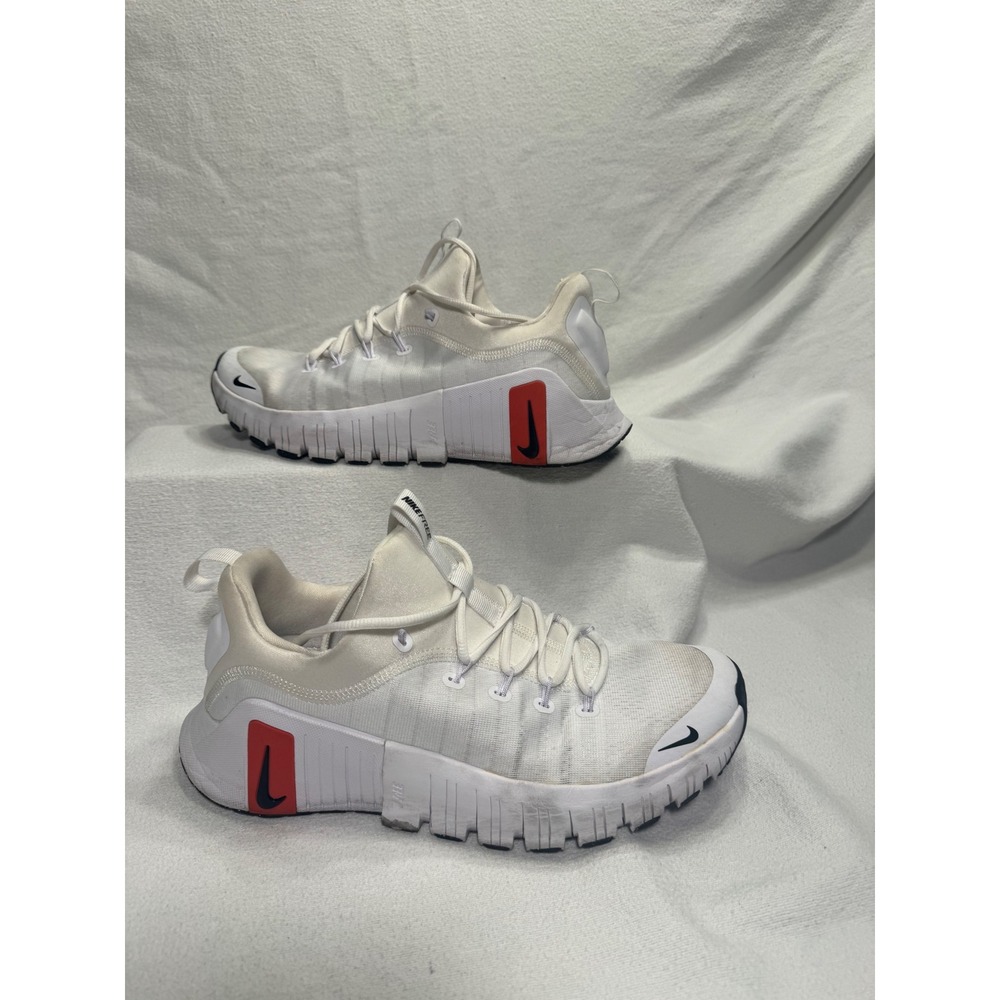 Nike Free Metcon 4 White Black Red Training Shoes CT3841-106 Mens